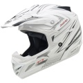 Casque moto MT MX 1 - MX 2 Technical Blanc