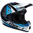 Casque Cross Thor Quadrant Race Blue