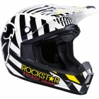 Casque Cross Thor Quadrant Rockstar Black White