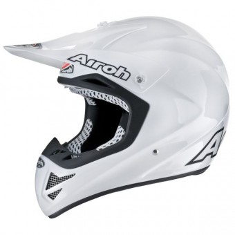 Casque Cross Airoh Stelt Easy Blanc
