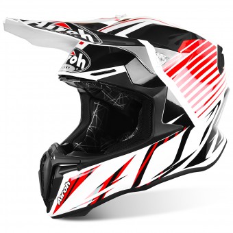 Casque Cross Airoh Twist Strange Red Casque Cross Airoh Twist Strange Red