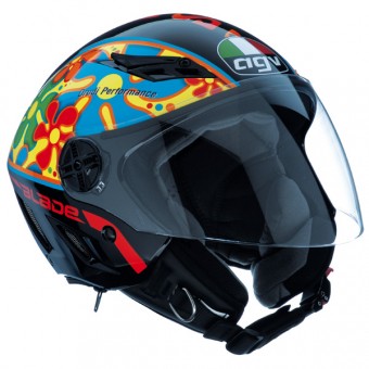 Casque moto Jet Blade Top Flower