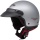 Casque moto Jet Freedom Argent Mat