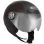 Casque Jet GPA Chester Noir Marron