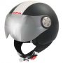 Casque Jet GPA Field Noir Blanc