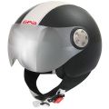Casque Jet GPA Field Noir Blanc