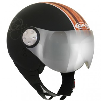 Casque Jet GPA Longboard Noir mat