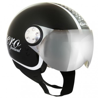 Casque Jet GPA New Aero Noir Mat