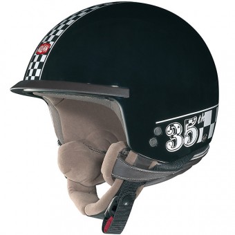 Casque Jet Nolan N20 Peak 35th Anniversary Metal Black 21