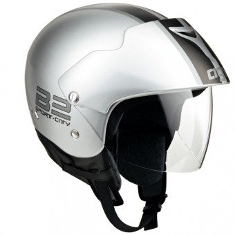 Casque Jet AGV New Bali B2 Silver
