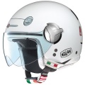 Casque moto Nolan N20 Fiat Metal White (140 500)