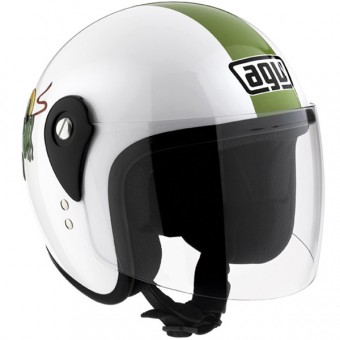 Casque Enfant AGV Open Junior Frog