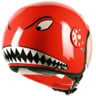 Casque Enfant Project Squalo Rouge 02