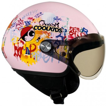 Casque Enfant Nexx X60 Coolkids Rose Mat 2011