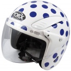 Casque Enfant Torx Walt Blanc Bleu