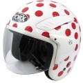 Casque moto Torx Walt Blanc Fushia