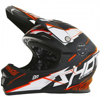 Casque Enfant SHOT Furious Infinity Orange Matt Enfant Casque Enfant SHOT Furious Infinity Orange Matt Enfant