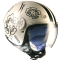 Casque Enfant Project Flower Noir