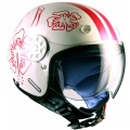 Casque Enfant Project Flower Fushia