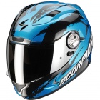 Casque Integral Scorpion EXO 1000 Air E11 Milan Bleu Ciel
