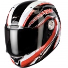 Casque Integral Scorpion EXO 1000 Air E11 Pipeline Noir Rouge