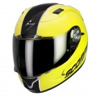 Casque Integral Scorpion EXO 1000 Air E11 Splitter Jaune Fluo Noir