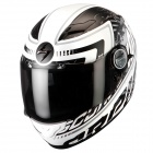 Casque Integral Scorpion EXO 500 Air Login Blanc Mat Noir