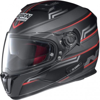Nolan N86 Flow N-Com Flat Black 27