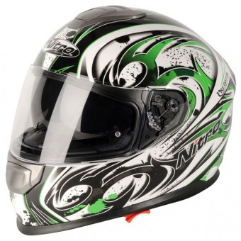 Casque Integral Nitro NP-1100F Predator Vert