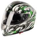 Casque moto Nitro NP-1100F Predator Vert