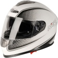 Casque moto Nitro NP-1100F Synapse Blanc