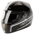 Casque moto G-MAC Pilot Noir Blanc