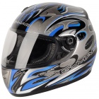 Casque Integral G-MAC Scirocco Argent Bleu