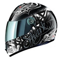 Casque moto Shark S600 Dark Night KWR