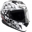 Casque Integral Nexx XR1R Invader Blanc