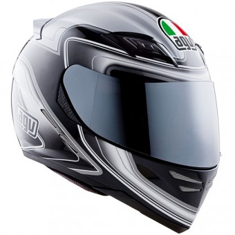 Casque Integral AGV Stealth SV Noir Blanc
