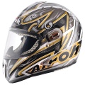 Casque Integral Airoh Dragon Wizard Deco Noir DRWN