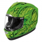 Casque Integral ICON Alliance Speedmetal Green