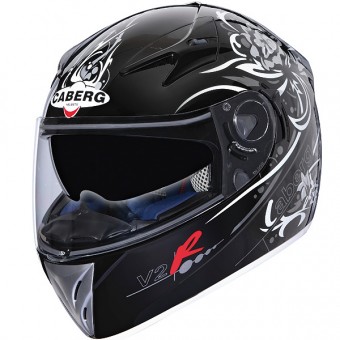 Casque Integral Caberg V2R Essence black silver