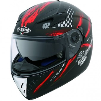 Casque Integral Caberg V2R Xhosa Noir Rouge