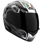 Casque Integral AGV K3 Bat Noir Gun Metal