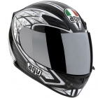 Casque Integral AGV K4 Silver Noir Gun Metal