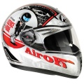 Casque moto Airoh Pit One XR Ride Rouge