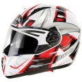 Casque moto Airoh Pit One XR Roller Rouge