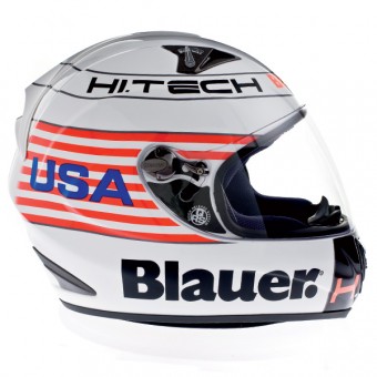 Casque Integral Blauer Force One White USA