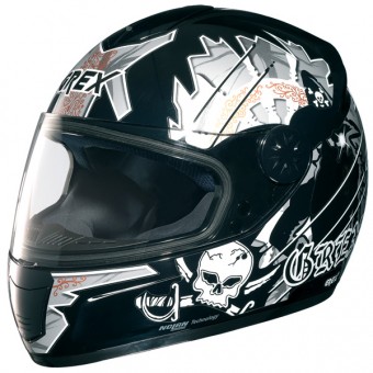 Casque Integral Grex R2 Decor Noir Gris 26