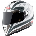 Casque Integral Bell M6 Blanc Gris SP1