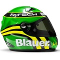 Casque moto Blauer Force One Green