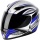 Casque Integral G-MAC Rookie Blanc Bleu (20)