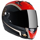 Casque Integral Nexx XR1R Cafe Racer Rouge Brillant